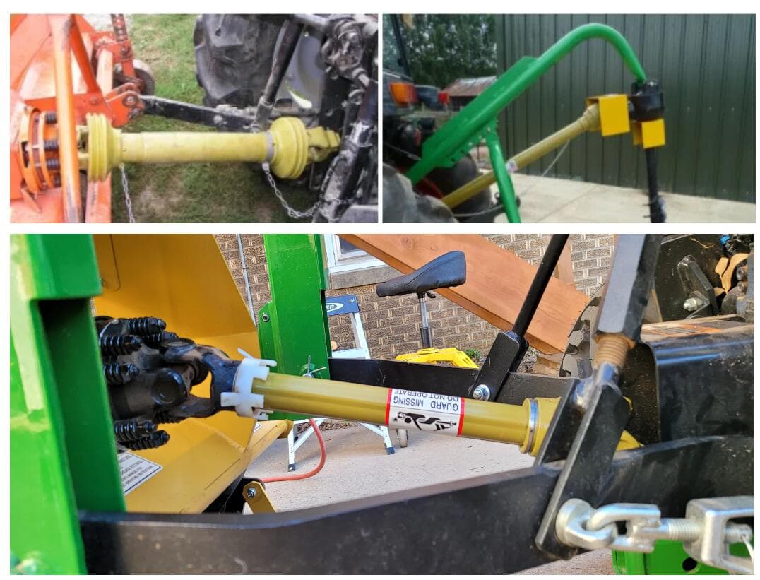1.Agricultural Kubota Tractor Parts Driveline Yoke Tube Cover Steel Cardan Drive Pto Shafts With split Clutch 179.jpg