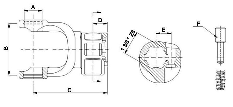 PTO shaft spline yoke push pin 05.jpg