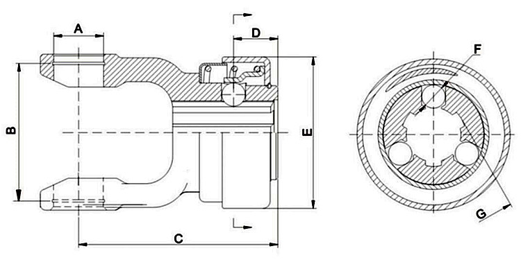 PTO shaft spline yoke with collar 013.jpg